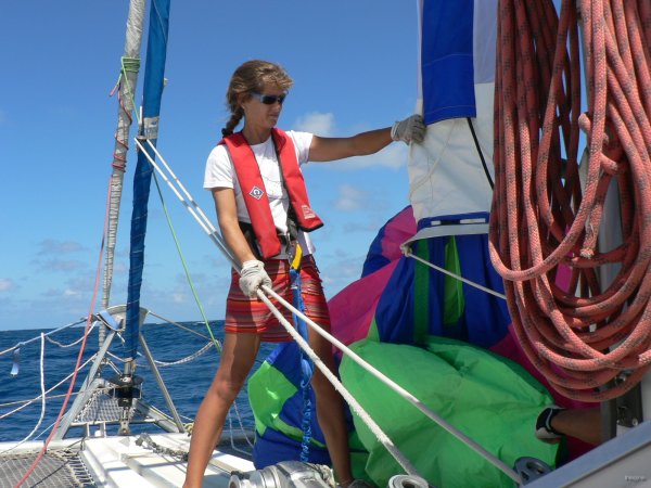 22- Pascale prepare le spi 